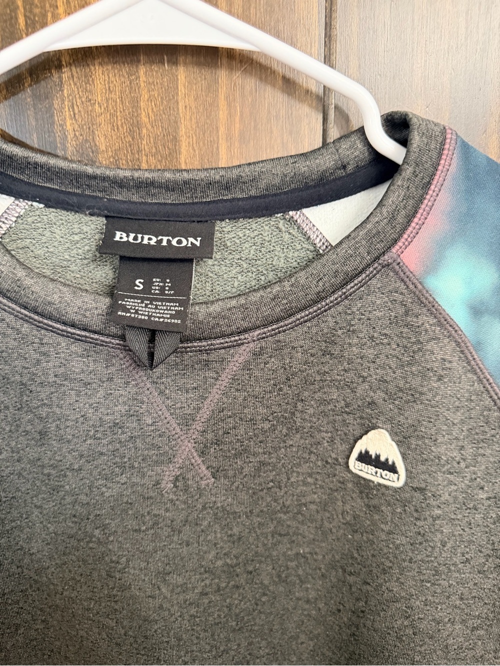 Women’s Burton Oak Crew Fleece-Size:Small - Picture 3 of 5